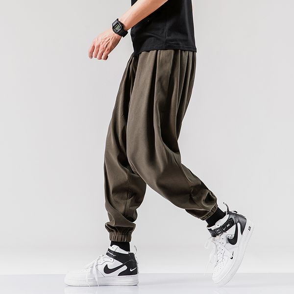summer drawstring casual pants men's fashion solid color loose hip-hop harem pants men streetwear wild joggers trousers m-5xl, Black
summer drawstring casual pants men's fashion solid color loose hip-hop harem pants men streetwear wild joggers trousers m-5xl, Black