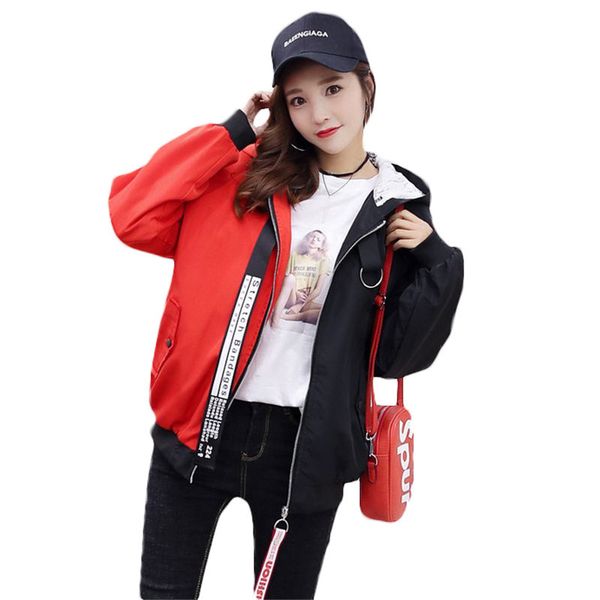 2019 new fashion thin baseball jacket women coat spring autumn korean hooded jacket bf harajuku loose plus size outerwear womens, Black;brown
2019 new fashion thin baseball jacket women coat spring autumn korean hooded jacket bf harajuku loose plus size outerwear womens, Black;brown