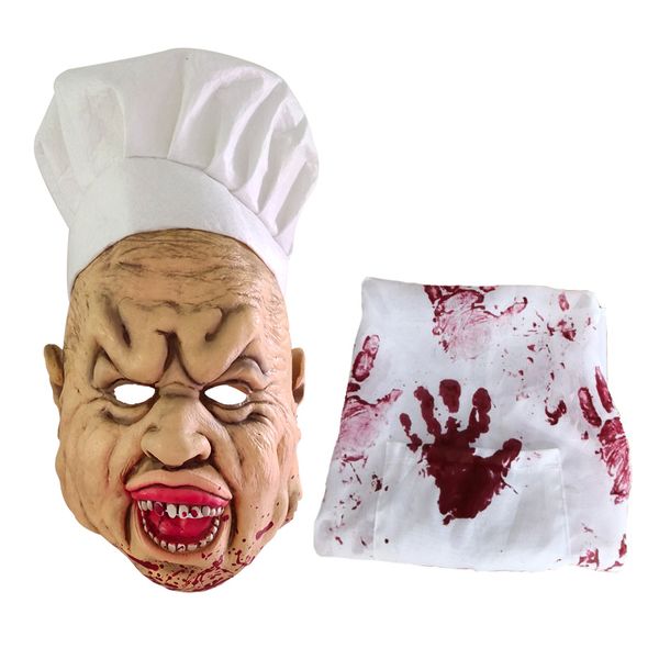 new shiny terror chef halloween mask bloodstain toy birthday party 2020 new year decoration monster spoof headdress
new shiny terror chef halloween mask bloodstain toy birthday party 2020 new year decoration monster spoof headdress