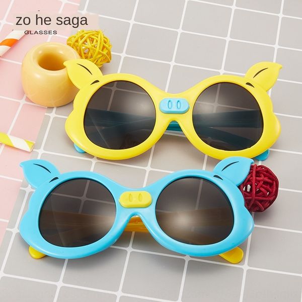 20 years decorative cartoon children's cute baby multicolor pig glasses sunglasses children's sunglasses, Blue
20 years decorative cartoon children's cute baby multicolor pig glasses sunglasses children's sunglasses, Blue
