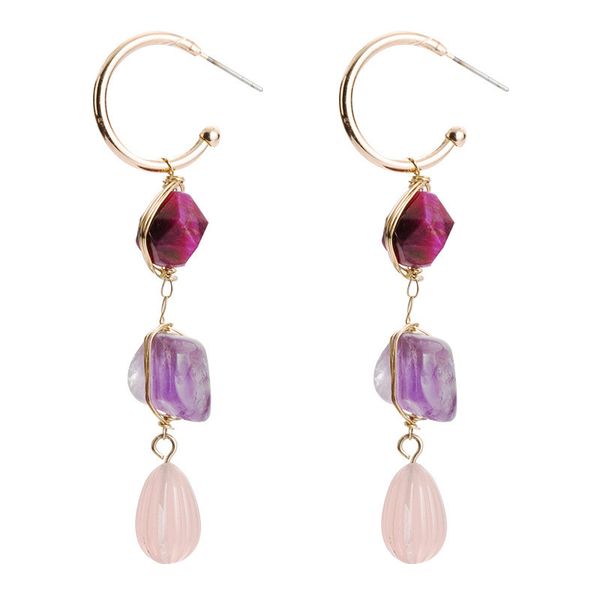 adolph brand crystal long hoop earring for woman 2020 new korean bohemia vintage stone pendants earrings fashion jewelry, Golden;silver
adolph brand crystal long hoop earring for woman 2020 new korean bohemia vintage stone pendants earrings fashion jewelry, Golden;silver