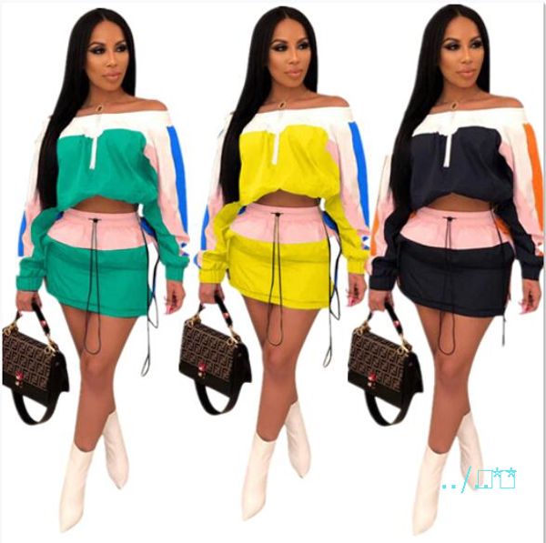 женщины лоскутное лето tracksuit солнцезащитный outfit с длинным рукавом плеча из топа куртка + короткое платье юбка 2 шт спортивная a3252, White
женщины лоскутное лето tracksuit солнцезащитный outfit с длинным рукавом плеча из топа куртка + короткое платье юбка 2 шт спортивная a3252, White