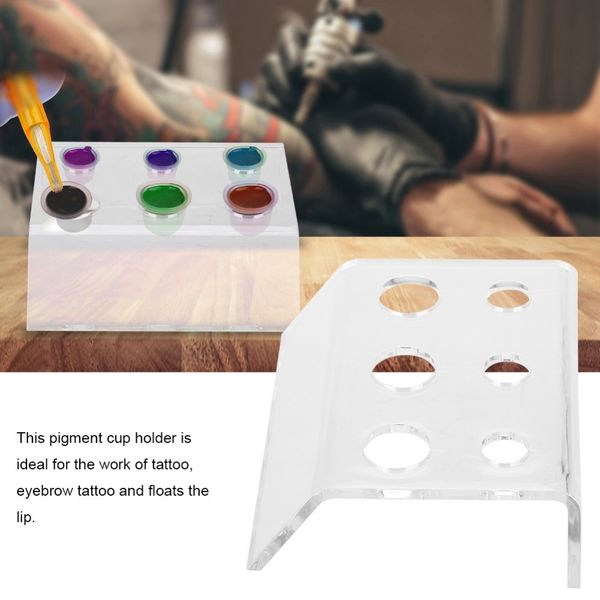 6 holes pigment container stand tattoo accessories acrylic tattoo permanent makeup microblading pigment cup cap stand ink holder
6 holes pigment container stand tattoo accessories acrylic tattoo permanent makeup microblading pigment cup cap stand ink holder