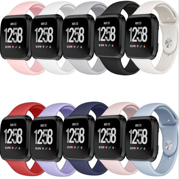 breathable sport silicone replacement strap bands wristband for fitbit versa smart watch
breathable sport silicone replacement strap bands wristband for fitbit versa smart watch