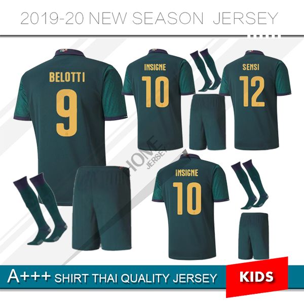 kids 2019 20 european football game italy renaissance soccer jerseys 19/20 #10 insigne #19 bonucci soccer shirts national team football unif, Black
kids 2019 20 european football game italy renaissance soccer jerseys 19/20 #10 insigne #19 bonucci soccer shirts national team football unif, Black
