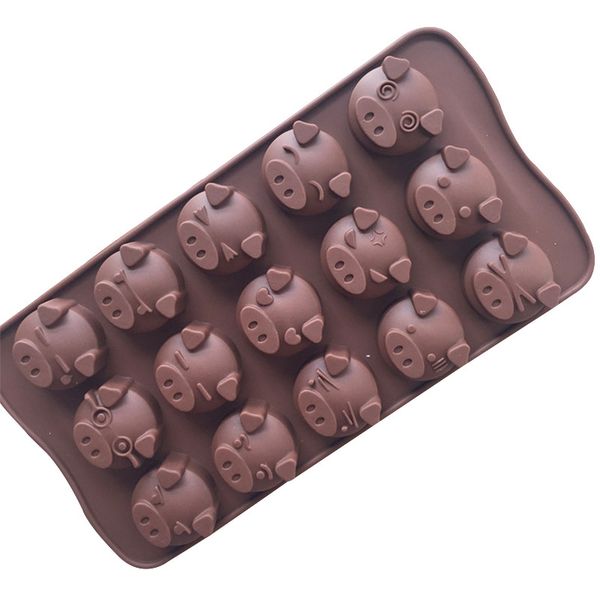 15 capacity pig shape baking mold 3d silicone chocolate mold pig ice cube tray kitchen diy fondant cake dessert baking tool
15 capacity pig shape baking mold 3d silicone chocolate mold pig ice cube tray kitchen diy fondant cake dessert baking tool