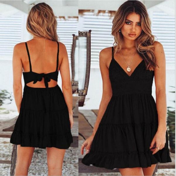black s-5xl 5 colors womens designer luxury lace suspenders v-neck dress girl skirt woman dresses summer dress ladies clothes vest chiffon, Black;gray
black s-5xl 5 colors womens designer luxury lace suspenders v-neck dress girl skirt woman dresses summer dress ladies clothes vest chiffon, Black;gray