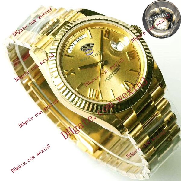 17 colors men datejust luxury watches automatic 2813 roman font shows dial 41mm mens waterproof watches designer day date wristwatch, Slivery;brown
17 colors men datejust luxury watches automatic 2813 roman font shows dial 41mm mens waterproof watches designer day date wristwatch, Slivery;brown