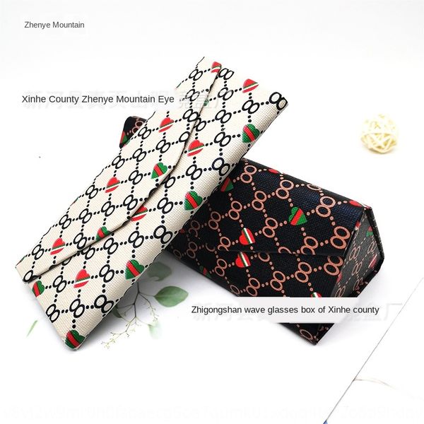 wallet box folding triangle box sun grade sun glasses sunglasses myopia