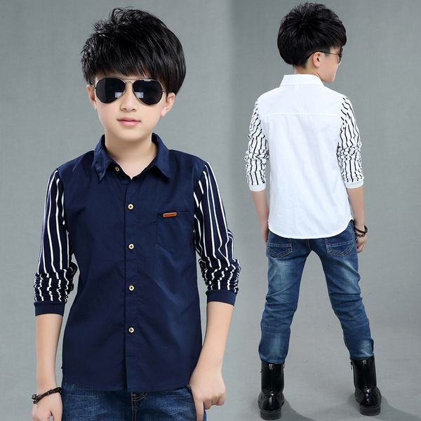 baby boys outwear blouse kids long sleeve shirt spring clothing 5 male child shirt 8 7 long-sleeve 10 12 spring clothes, White;black
baby boys outwear blouse kids long sleeve shirt spring clothing 5 male child shirt 8 7 long-sleeve 10 12 spring clothes, White;black