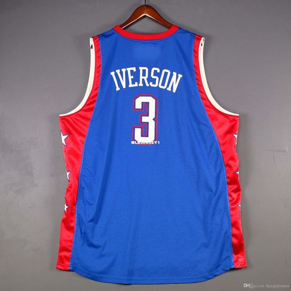 100% stitched #3 allen iverson 2004 jersey mens blue vest size xs-6xl stitched basketball jerseys ncaa, Black;blue
100% stitched #3 allen iverson 2004 jersey mens blue vest size xs-6xl stitched basketball jerseys ncaa, Black;blue