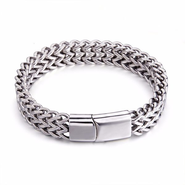 bracelet men bracelet stainless steel link chain on hand mens accessories charm men's bracelets for men bangles men's rock style, Black
bracelet men bracelet stainless steel link chain on hand mens accessories charm men's bracelets for men bangles men's rock style, Black