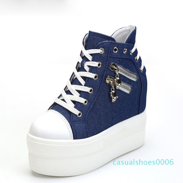 canvas shoes woman hidden heel height increasing casual shoes female white black blue c06, Black;white
canvas shoes woman hidden heel height increasing casual shoes female white black blue c06, Black;white