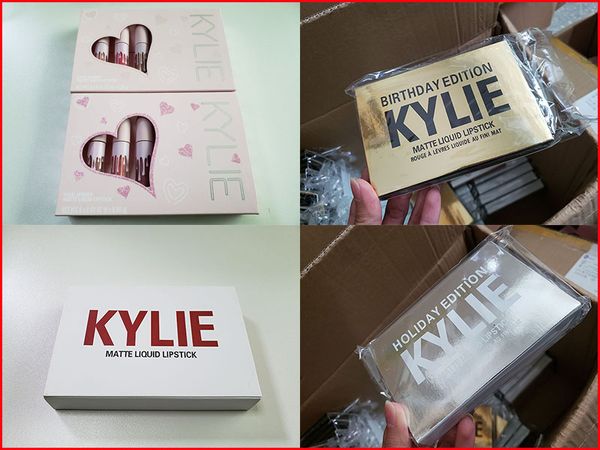 Kylie Lip Gloss Lord Metal Gold the Limited Edition Birthday CONFIRMED Matte Lipstick lip Kit Cosmetics liquid lipsticks 6pcs/set
Kylie Lip Gloss Lord Metal Gold the Limited Edition Birthday CONFIRMED Matte Lipstick lip Kit Cosmetics liquid lipsticks 6pcs/set