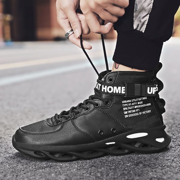 bvnobet men shoes autumn leather footwear for man new high lace up casual shoes men sneakers platform chausure homme, Black
bvnobet men shoes autumn leather footwear for man new high lace up casual shoes men sneakers platform chausure homme, Black
