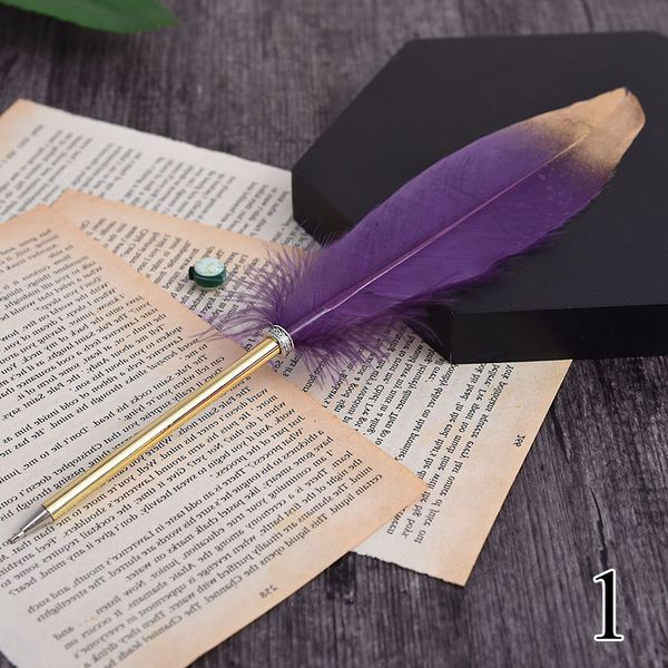 ostrich feather quill ballpoint pen for wedding gift signature pen birthday party gift home decoration office school, Blue;orange
ostrich feather quill ballpoint pen for wedding gift signature pen birthday party gift home decoration office school, Blue;orange