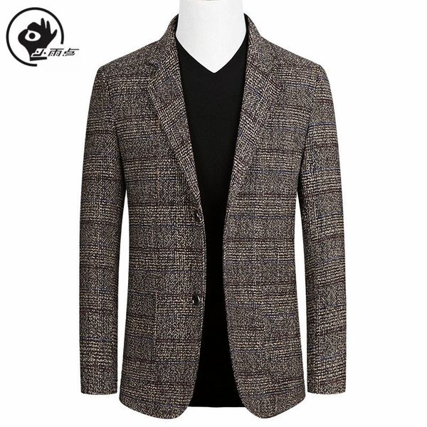 xiaoyudian short blazer mens plaid british stylish male blazer suit jacket business casual one button men, White;black
xiaoyudian short blazer mens plaid british stylish male blazer suit jacket business casual one button men, White;black