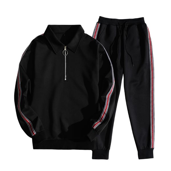 2019 spring autumn male sportsuit tracksuit casual full long sleeves two piece shirts+pants men sets side striped sportsman wear, Gray
2019 spring autumn male sportsuit tracksuit casual full long sleeves two piece shirts+pants men sets side striped sportsman wear, Gray