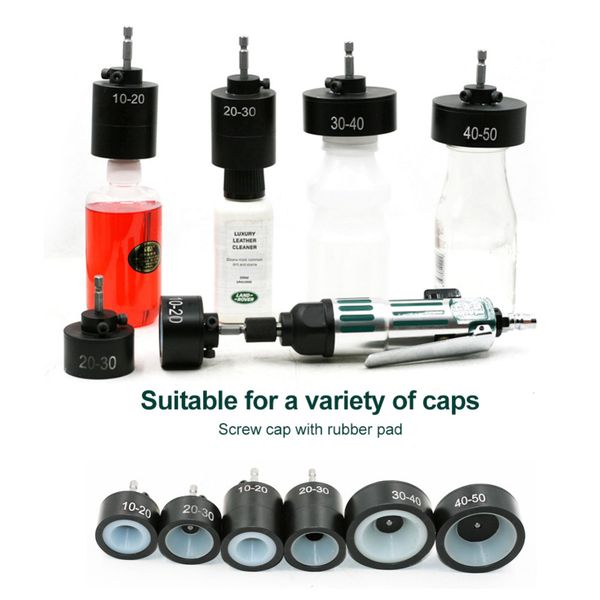 10-50mm handheld pneumatic bottle capping machine large rotate force bottle caps packaging equipment lid tightener
10-50mm handheld pneumatic bottle capping machine large rotate force bottle caps packaging equipment lid tightener
