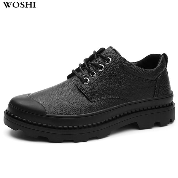 man casual shoes men genuine leather lace up fashion male sneakers men oxfords tide rubber wear resistant zapatos de hombre n5, Black
man casual shoes men genuine leather lace up fashion male sneakers men oxfords tide rubber wear resistant zapatos de hombre n5, Black