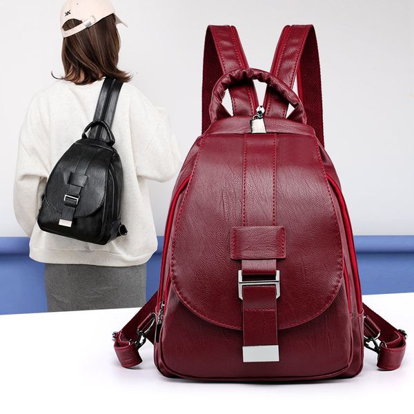 fashion casual women's pu leather backpack lightweight shoulder bag chest pack new style outdoor backpack
fashion casual women's pu leather backpack lightweight shoulder bag chest pack new style outdoor backpack