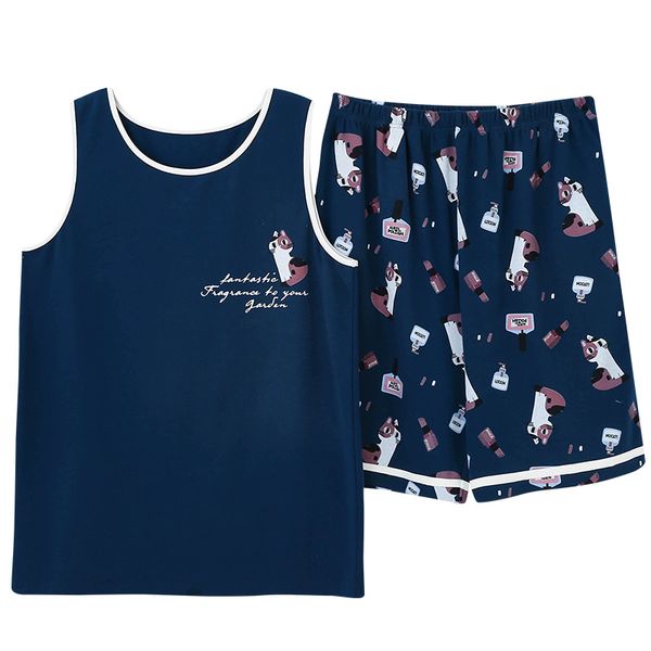 men's sleepwear 2021 summer pijama set man pyjamas men plus size homesuit homeclothes cartoon printing crew neck pajamas, Black;brown
men's sleepwear 2021 summer pijama set man pyjamas men plus size homesuit homeclothes cartoon printing crew neck pajamas, Black;brown