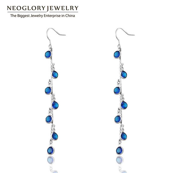 neoglory zircon designer romantic long drop earrings for women jewelry 2020 brand new arrival gift, Silver
neoglory zircon designer romantic long drop earrings for women jewelry 2020 brand new arrival gift, Silver