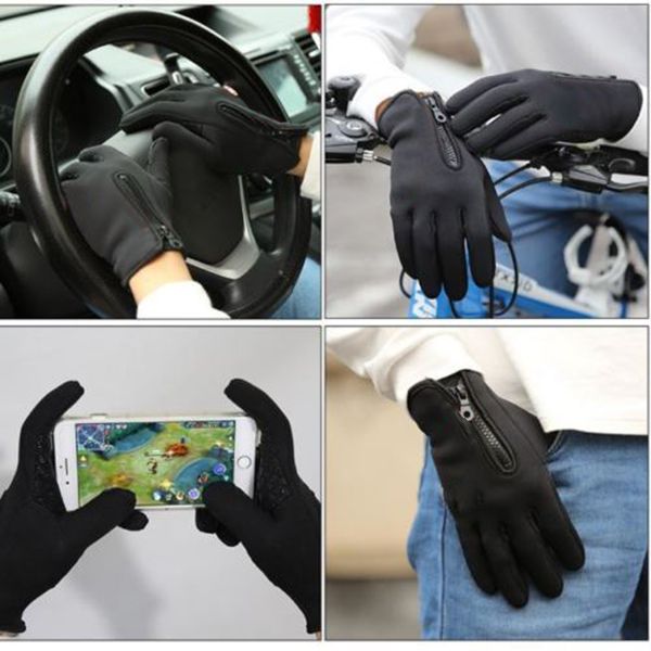 newly waterproof gloves thick winter warm outdoor riding hiking windproof mittens bf88, Black
newly waterproof gloves thick winter warm outdoor riding hiking windproof mittens bf88, Black