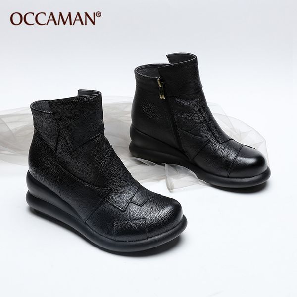 occaman new leather shoes ladies girls walking waterproof rubber women boots winter woman ankle rainboots 42048, Black
occaman new leather shoes ladies girls walking waterproof rubber women boots winter woman ankle rainboots 42048, Black
