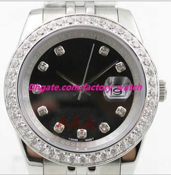 men wristwatch black diamond dial asia 2813 automatic stainless steel bracelet fashion watch luxury wristwatch
men wristwatch black diamond dial asia 2813 automatic stainless steel bracelet fashion watch luxury wristwatch