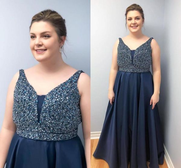 yiminpwp navy crystal prom dresses long v neck backless beads plus size long formal evening party gowns special occasion dress, White;black
yiminpwp navy crystal prom dresses long v neck backless beads plus size long formal evening party gowns special occasion dress, White;black