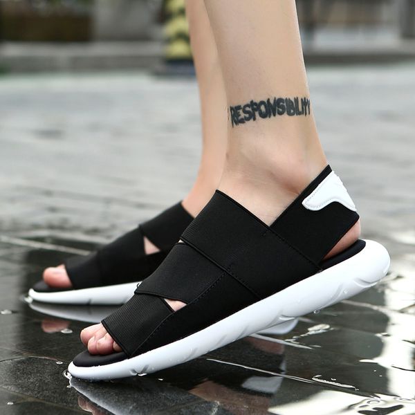 men sandals fashion casual shoes men summer comfortable beach sandals stretch fabric non slip shoes lightweight sandalias, Black
men sandals fashion casual shoes men summer comfortable beach sandals stretch fabric non slip shoes lightweight sandalias, Black