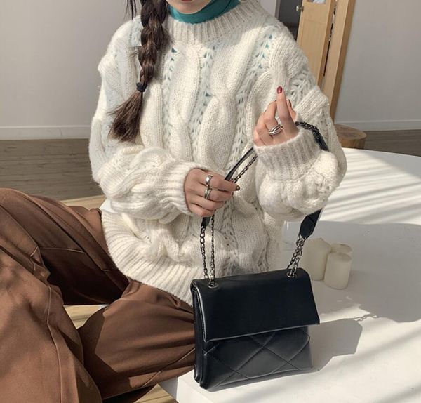 Designer Bag Women's New Fashion Net Fashion Handbag Purses Versatile Black Diamond Chain Single Shoulder Messenger Bag
Designer Bag Women's New Fashion Net Fashion Handbag Purses Versatile Black Diamond Chain Single Shoulder Messenger Bag