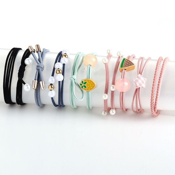 new 10pcs/set high elastic hair bands solid pearl stretch hair ties for women girls ponytail holder ropes hair accessories, Golden;silver
new 10pcs/set high elastic hair bands solid pearl stretch hair ties for women girls ponytail holder ropes hair accessories, Golden;silver