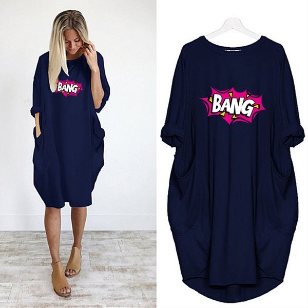 fashion dresses for women 2020 new arrival solid color womens casual knee-length dresses brand letter printed women wholesale, Black;gray
fashion dresses for women 2020 new arrival solid color womens casual knee-length dresses brand letter printed women wholesale, Black;gray