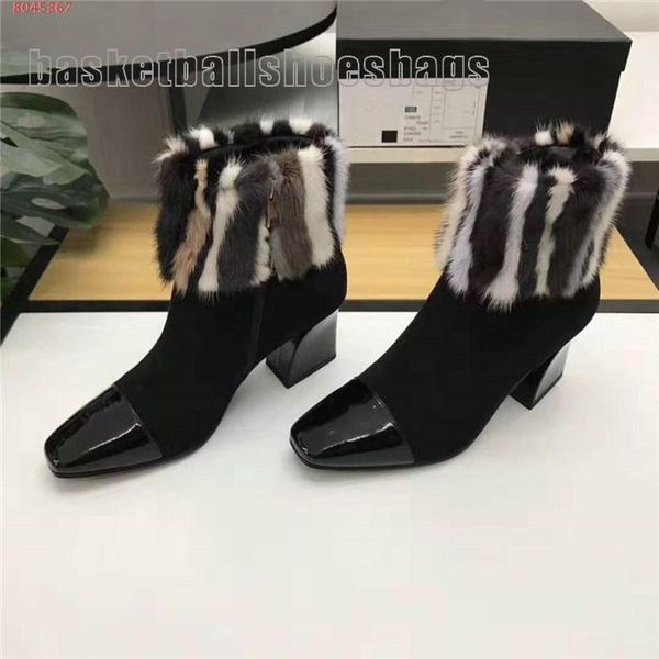 womens autumn and winter high heel ankle boots,hairy ankle boots with side zipper and ankle high heels,with complete packaging, Black
womens autumn and winter high heel ankle boots,hairy ankle boots with side zipper and ankle high heels,with complete packaging, Black