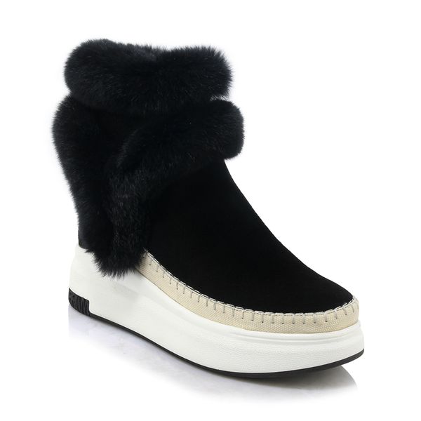 2019 genuine leather snow winter warm women ankle boots flat platform femal shoes black gray big size 33-43 mx200324
2019 genuine leather snow winter warm women ankle boots flat platform femal shoes black gray big size 33-43 mx200324