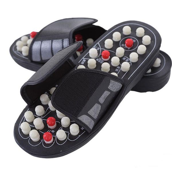 acupoint massage slippers sandal for men feet chinese acupressure therapy rotating foot massager shoes summer, Black
acupoint massage slippers sandal for men feet chinese acupressure therapy rotating foot massager shoes summer, Black