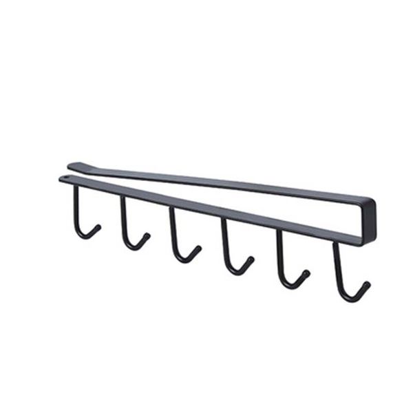 enipate 6 hooks cup holder hang kitchen cabinet under shelf storage rack organiser iron multifunction kitchenware shelf cabinets
enipate 6 hooks cup holder hang kitchen cabinet under shelf storage rack organiser iron multifunction kitchenware shelf cabinets
