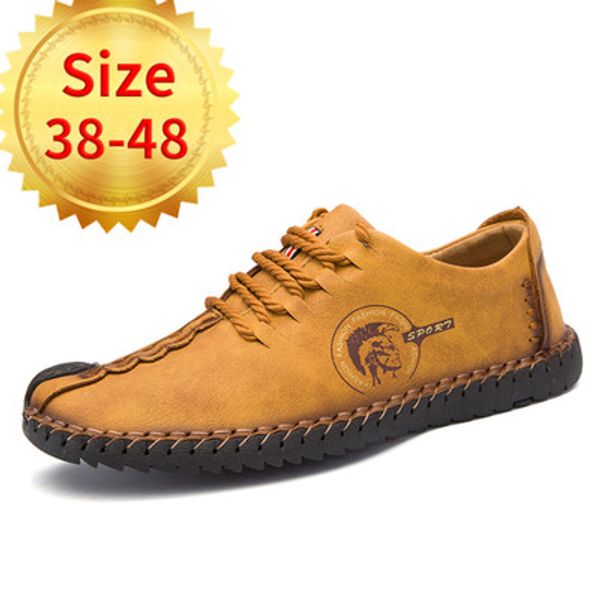 2019 new large size men's shoes low shoes casual fashion outdoor, Black
