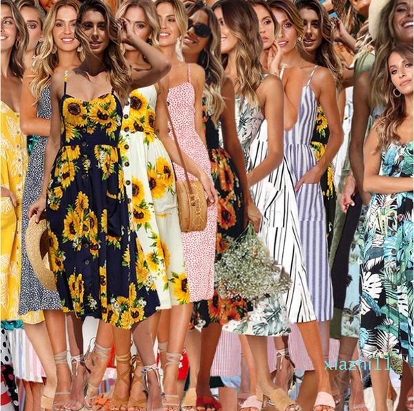 fashion-boho floral sleeveless midi dresses 33 styles women print summer v neck pockets pleated backless button dresses ljjo6295, Black;gray
fashion-boho floral sleeveless midi dresses 33 styles women print summer v neck pockets pleated backless button dresses ljjo6295, Black;gray