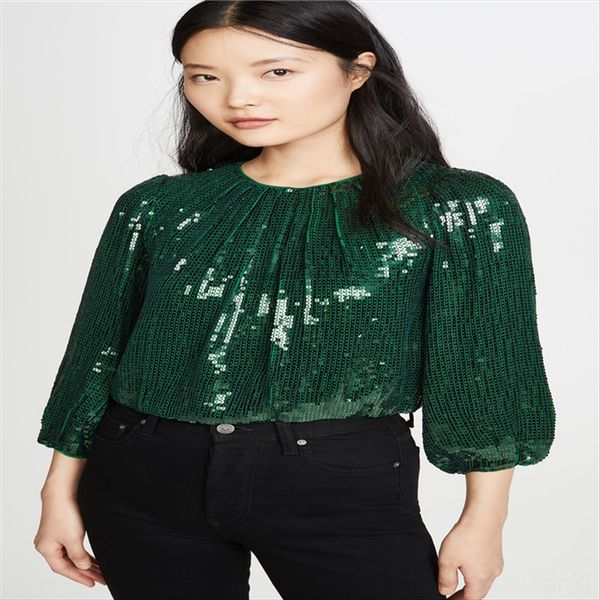 hollow large size loose casual women's hollow sequins sequins large size loose casual women's top, White 
hollow large size loose casual women's hollow sequins sequins large size loose casual women's top, White