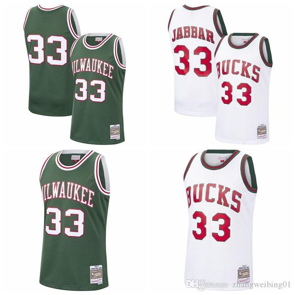 men milwaukee bucks 33 kareem abdul-jabbar mitchell & ness hunter green 1970-71 hardwood classics swingman nba jersey, Black
men milwaukee bucks 33 kareem abdul-jabbar mitchell & ness hunter green 1970-71 hardwood classics swingman nba jersey, Black