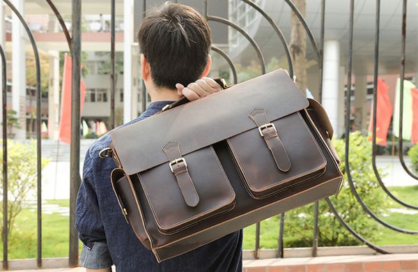 клининг толстых handmade кожи мужского портфель 17-дюймовый ноутбук сумки crazy horse кожи плечо сумки увеличить версия 1425
клининг толстых handmade кожи мужского портфель 17-дюймовый ноутбук сумки crazy horse кожи плечо сумки увеличить версия 1425