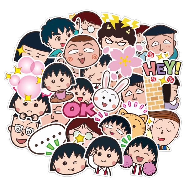 80 pcs chibi maruko-chan anime cute stickers graffiti for diy sticker on suitcase luggage lapbicycle skateboard car
80 pcs chibi maruko-chan anime cute stickers graffiti for diy sticker on suitcase luggage lapbicycle skateboard car