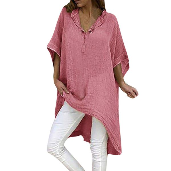 summer fashion irregular shirt women t-shirts korean lady half sleeve v-neck femme solid long tee camiseta feminina streetwear, White
summer fashion irregular shirt women t-shirts korean lady half sleeve v-neck femme solid long tee camiseta feminina streetwear, White