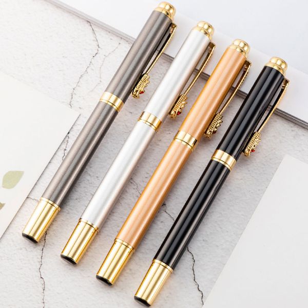 new dragon head metal sign gel pens creative korean pen office business school wedding writing stationery
new dragon head metal sign gel pens creative korean pen office business school wedding writing stationery