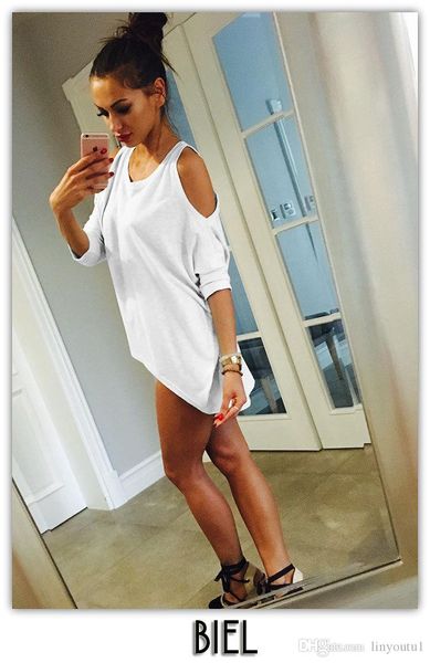 2020 solid color women t shirt fashion casual short sleeve off the shoulder t-shirts tshirt, White
2020 solid color women t shirt fashion casual short sleeve off the shoulder t-shirts tshirt, White