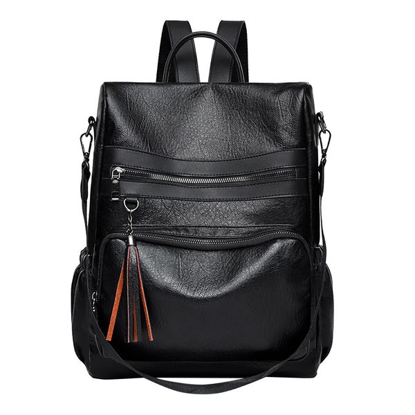 35#women's leisure fashion high-capacity zipper fringe backpacks bags mochila mujer morrales para mujer
35#women's leisure fashion high-capacity zipper fringe backpacks bags mochila mujer morrales para mujer