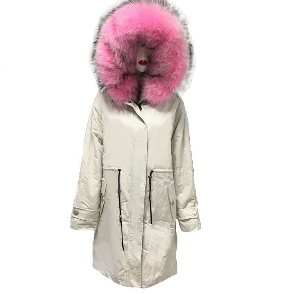 men's fur & faux rice white long coat for men 2021 beautiful pink real raccoon collar jacket can be custom wholesale s-4xl, Black
men's fur & faux rice white long coat for men 2021 beautiful pink real raccoon collar jacket can be custom wholesale s-4xl, Black